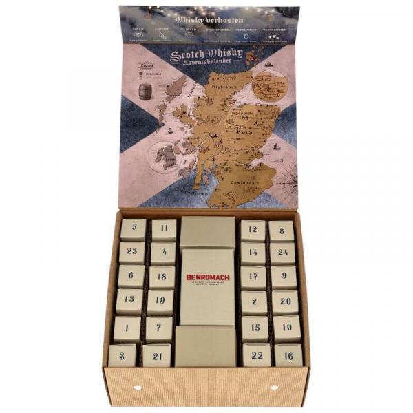 Adventskalender Whisky aus Schottland ... 1x 0,48 Ltr.